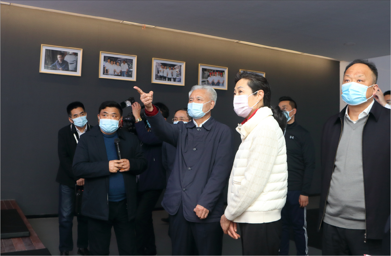 省政協(xié)主席姚增科，江西省新余市委書(shū)記蔣斌蒞臨增鑫調(diào)研